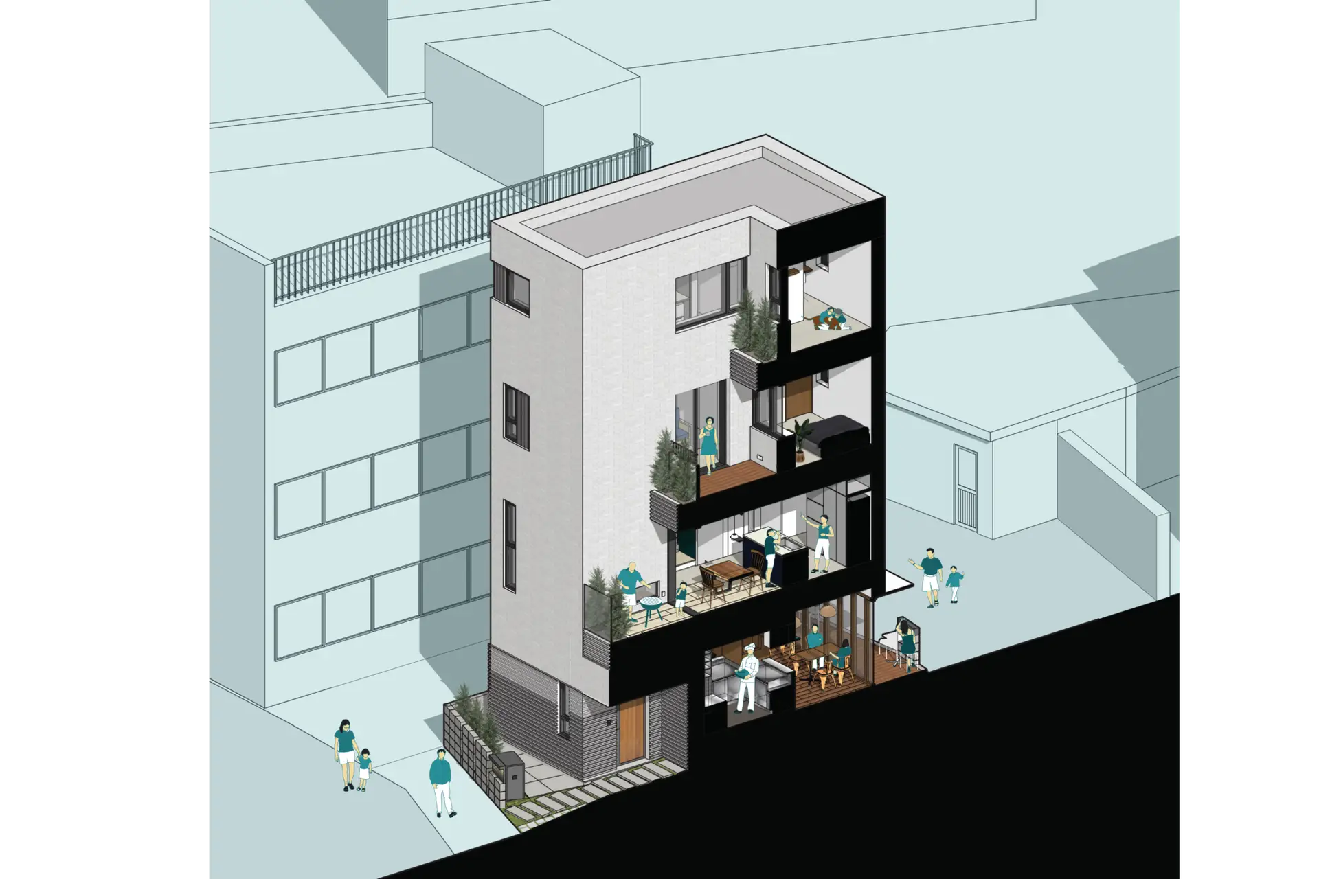 Section perspective